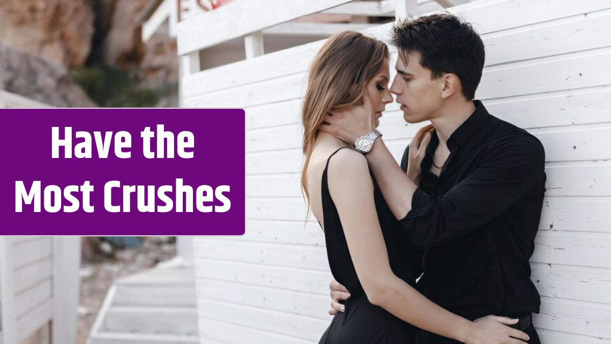 Fashion couple in black dress and suit outdoor.