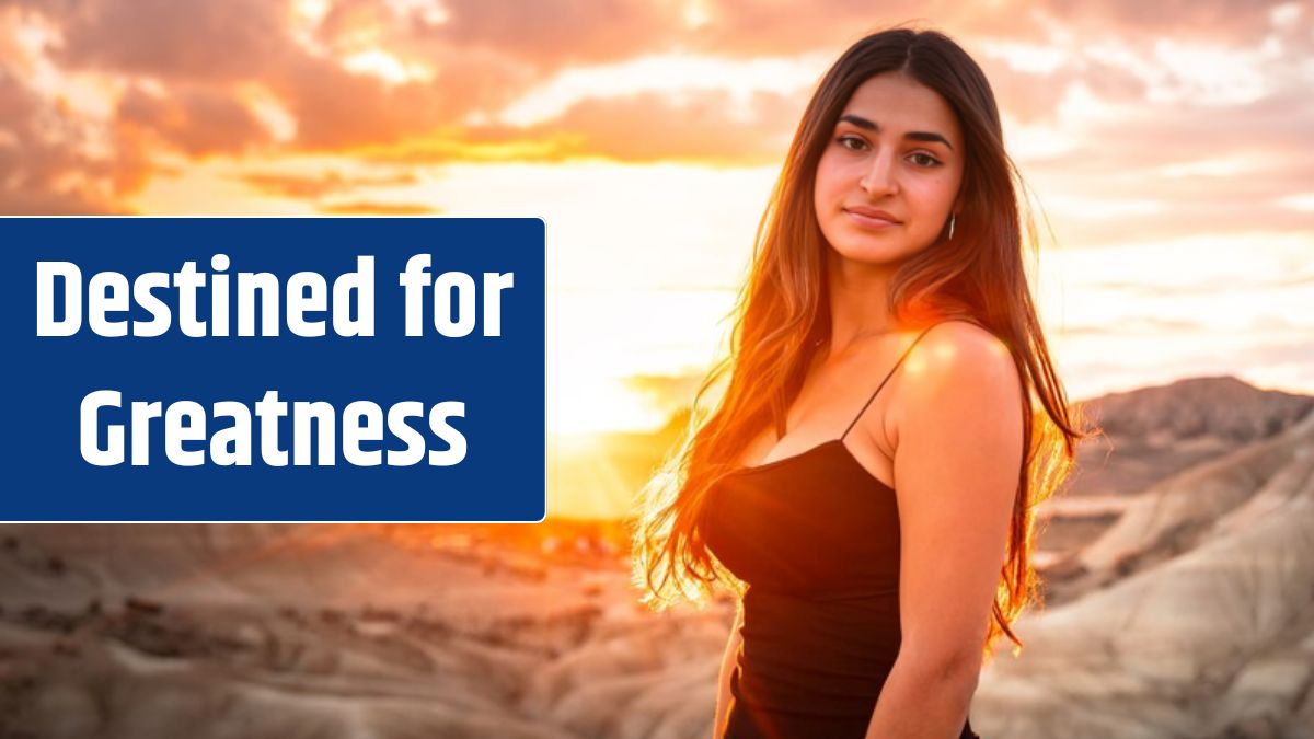 Young caucasian woman with a sexy black dress at sunset time at Bardenas Reales, Navarre, Basque Country.