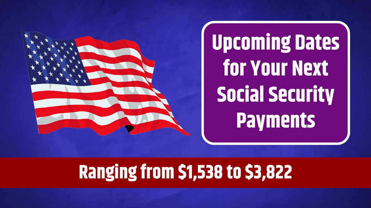 SSDI Disability Upcoming Dates for Your Next Social Security Payments - Ranging from $1,538 to $3,822