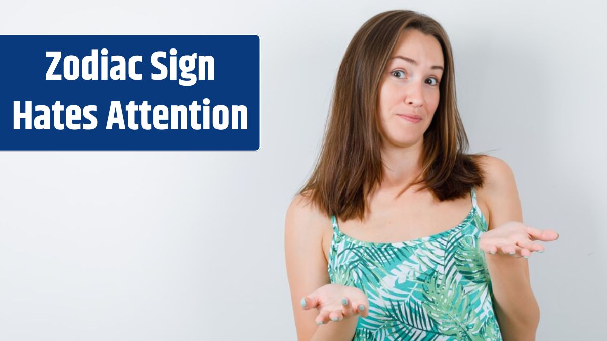 Portrait of young lady spreads palms in clueless gesture in blouse and looking helpless front view.