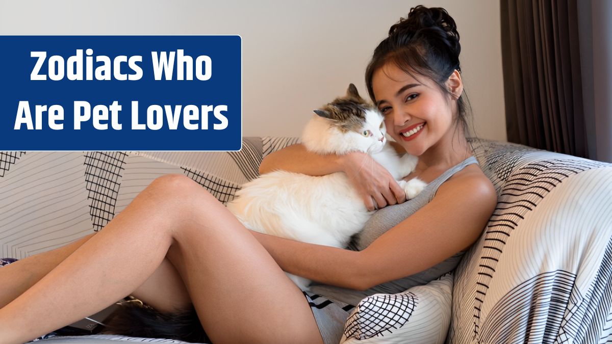 Happy young beautiful Asian woman hugging Persian cat at home.