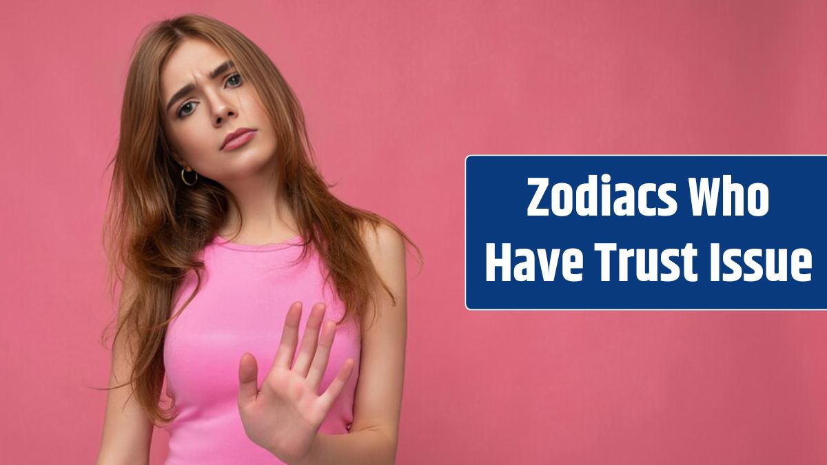 Serious upset young attractive dark blonde woman with sincere emotions isolated on background wall with copy space wearing stylish pink top and doing stop gesture. Negative concept.