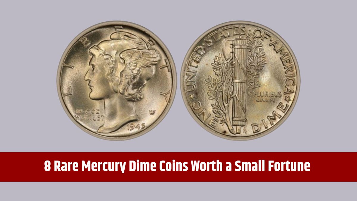 1945 Mercury Dime Full Band